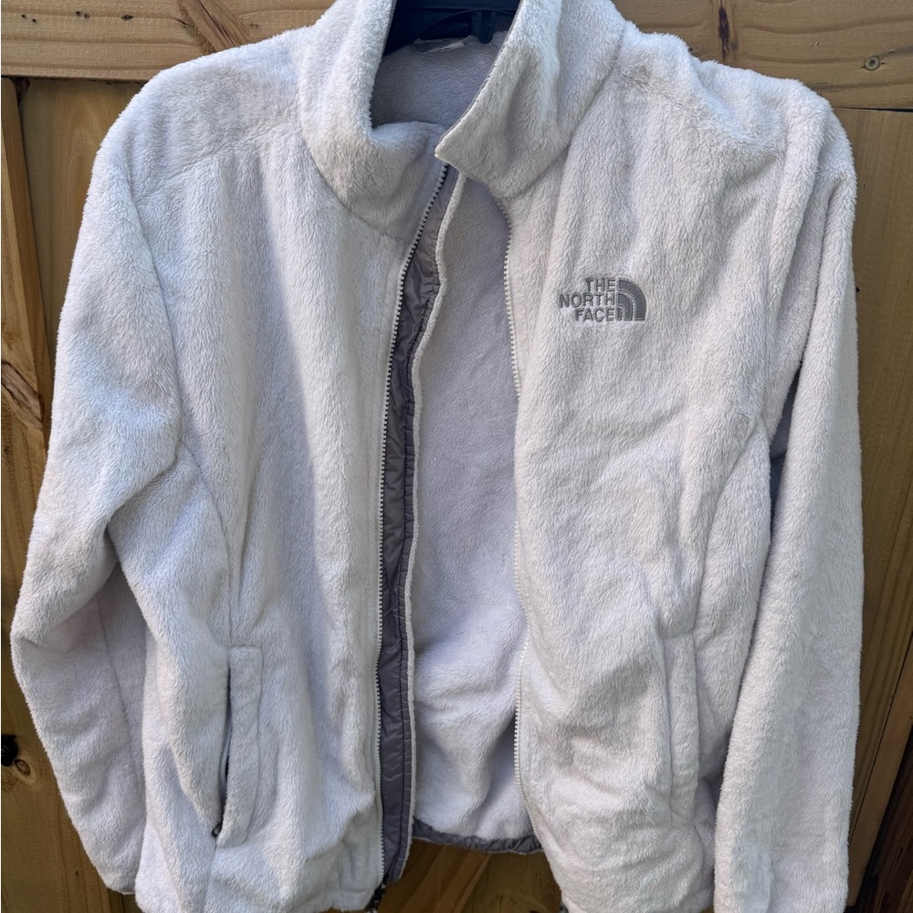 The North Face White Fleece Jacket
